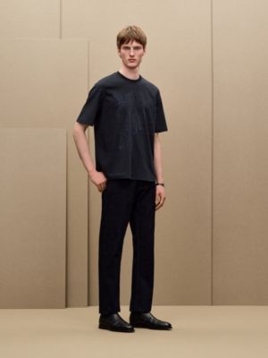 T-shirt broderie «&nbsp;Quadrige&nbsp;»