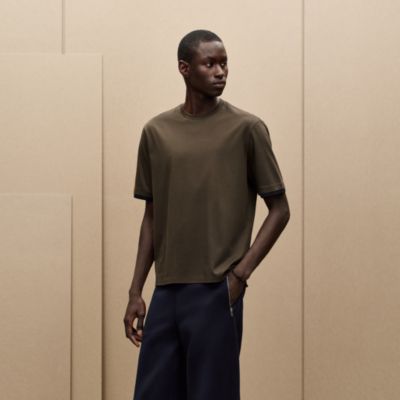 Brown - Men's t-shirts, polo shirts and sweatshirts | Hermès USA