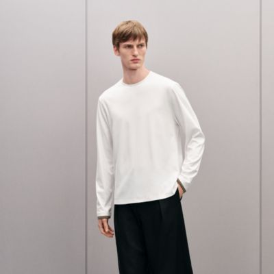 ホワイト - メンズ Tシャツ、ポロシャツ、スウェットシャツ | Hermès