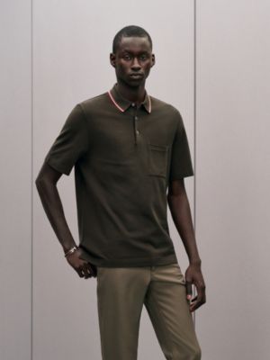 "Piqures Sellier" polo shirt, View: Worn, worn, view 2 of 5
