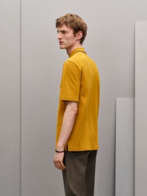 Polo «&nbsp;Piqûres Sellier&nbsp;», Vue: Vue portée, worn, vue 3 sur 5