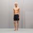 Boxershorts-Badehose, marine