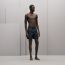 Boxershorts-Badehose "Ouh La l'H", marine