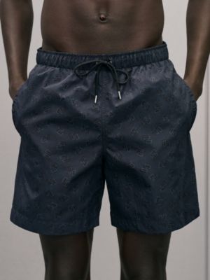 "Ouh La l'H" swim trunks, View: Worn, worn, view 4 of 5
