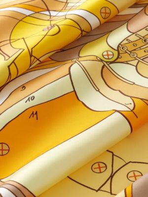 Le Pegase d'Hermès scarf 140, View: Detail, detail, view 3 of 3