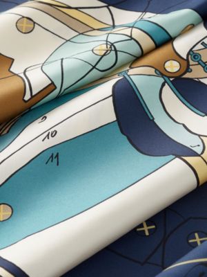 Le Pegase d'Hermès scarf 140, View: Detail, detail, view 4 of 4
