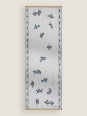 gris chiné clair/bleu turquin/étoupe
