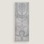 Eperon d'Or Pique Sellier rectangle, gris clair/gris foncé/rouge, no stock