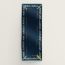 Steeple Chase rectangle, marine/ciel/jaune