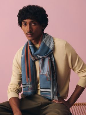 Les Sangles & Gris Gris圍巾, 檢視: 佩戴, worn, 檢視共2張圖片的第3張