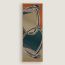 Big Stirrups rectangle, tabac/eucalyptus/orange, We will notify you when this product is back in stock