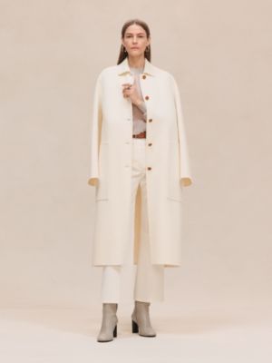 Cashmere wrap coat