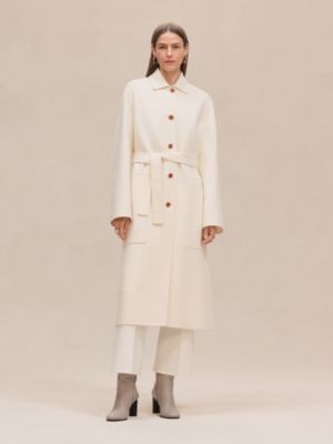 Cashmere wrap coat, View: Worn, worn, view 4 of 7