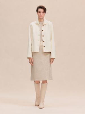 Blazer em cashmere, Exibir: Sendo usado, worn, visualizar 2 de 5