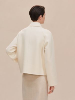 Blazer em cashmere, Exibir: Sendo usado, worn, visualizar 3 de 5