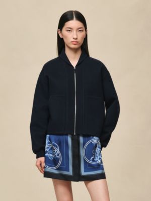 Mixed knit jacket, View: Worn, worn, view 4 of 5