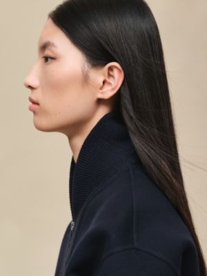 Mixed knit jacket, View: Worn, worn, view 5 of 5