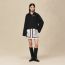Hooded jacket, noir