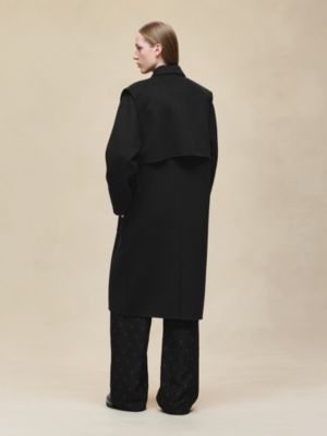 Long storm flap coat, View: Worn, worn, view 4 of 8