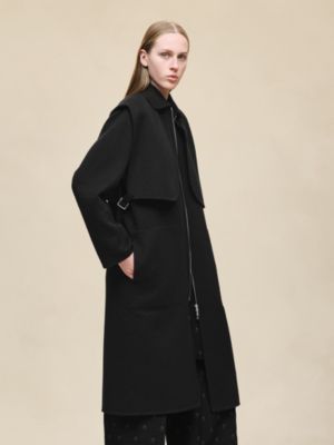 Long storm flap coat, View: Worn, worn, view 5 of 8