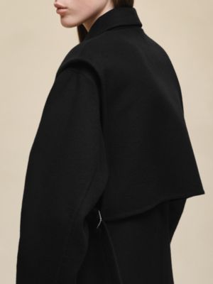 Long storm flap coat, View: Worn, worn, view 6 of 8