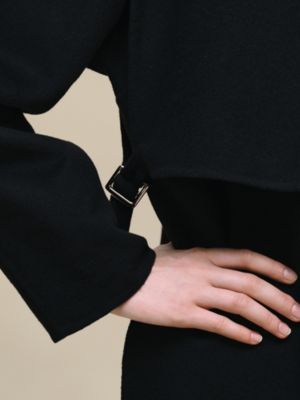 Long storm flap coat, View: Worn, worn, view 8 of 8