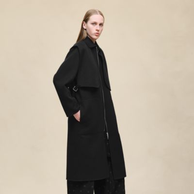 ジャケット・アウター 99aw archive Hermes black rubber coat Hermès Women's Coats and Jackets | Hermès USA