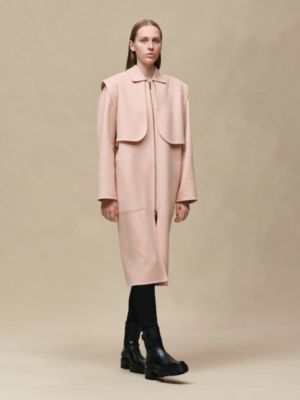 Long storm flap coat, View: Worn, worn, view 3 of 8