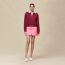 "Chaine d'Ancre" jacket, rose/lie de vin