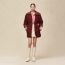 Reversible coat, rouge carmin, no stock