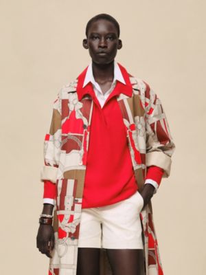 "Grand Manege" long trench coat, View: Worn, worn, view 5 of 8