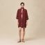 Modular poncho jacket, rouge H