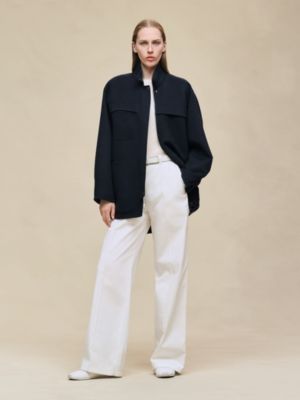 Short parka coat