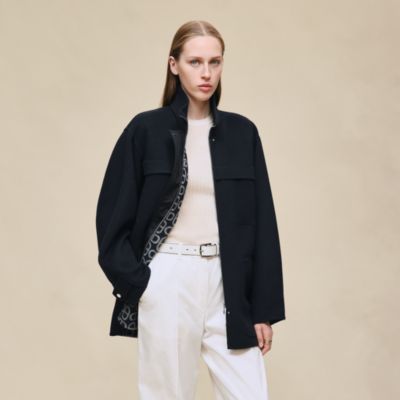 Wool - Hermès Women's Coats and Jackets | Hermès USA