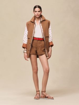 Gilet court motif «&nbsp;Chaîne d'Ancre&nbsp;»