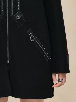 Embroidered car coat, View: Worn, worn, view 8 of 8