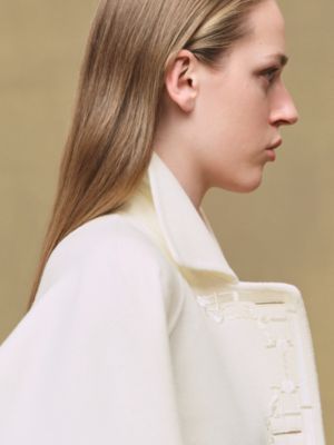 Cashmere embroidered jacket, View: Worn, worn, view 5 of 6