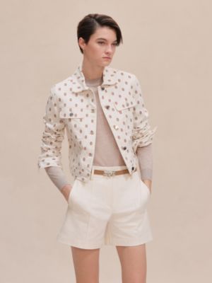 "Chaine d'Ancre" denim jacket, View: Worn, worn, view 2 of 6