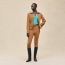 Equestrian jacket, brun mahogany