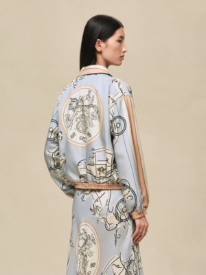 "Ex-Libris a Main Levee" jacket, View: Worn, worn, view 3 of 6