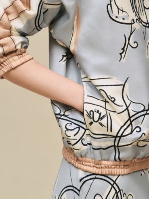 "Ex-Libris a Main Levee" jacket, View: Worn, worn, view 6 of 6