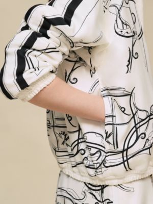 "Ex-Libris a Main Levee" jacket, View: Worn, worn, view 4 of 6