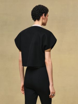 Short-sleeve bolero jacket, View: Worn, worn, view 4 of 7