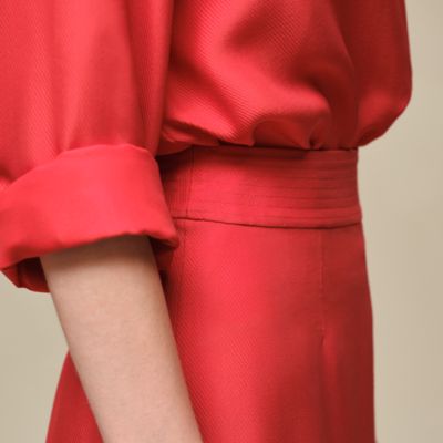 スカート - レッド - レディス ドレス＆スカート | Hermès - エルメス