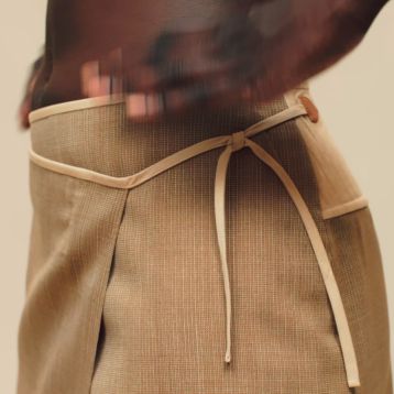 希少✨️HERMES マルジェラ期 キャメル 巻きスカート 36 ラップスカート | Hermès - エルメス-公式サイト