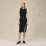 Pencil skirt, noir