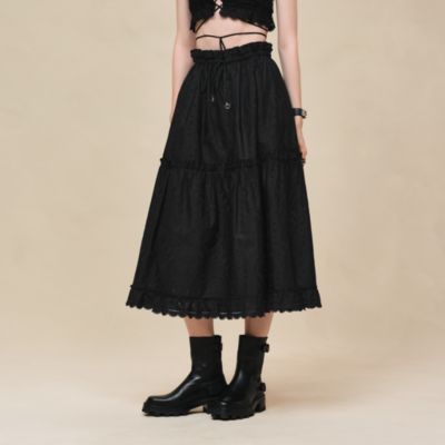 スカート - ブラック - レディス ドレス＆スカート | Hermès