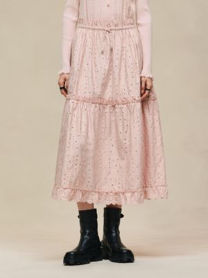 Embroidered skirt, View: Worn, worn, view 3 of 6
