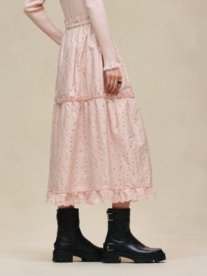 Embroidered skirt, View: Worn, worn, view 4 of 6