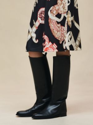 "Ferronnerie Remix" slanted skirt, View: Worn, worn, view 5 of 5